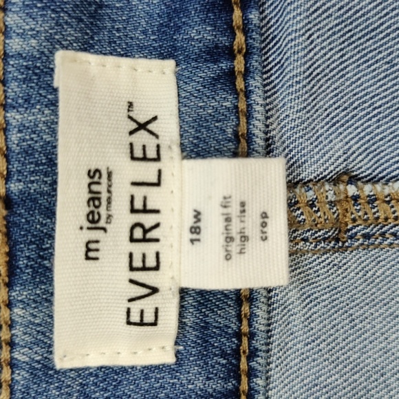 M Jeans by Maurices Everflex High Rise Super Skinny Crop, Size 18W - Picture 13 of 14